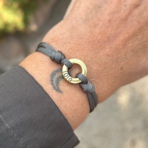 Pulsera donut de acero