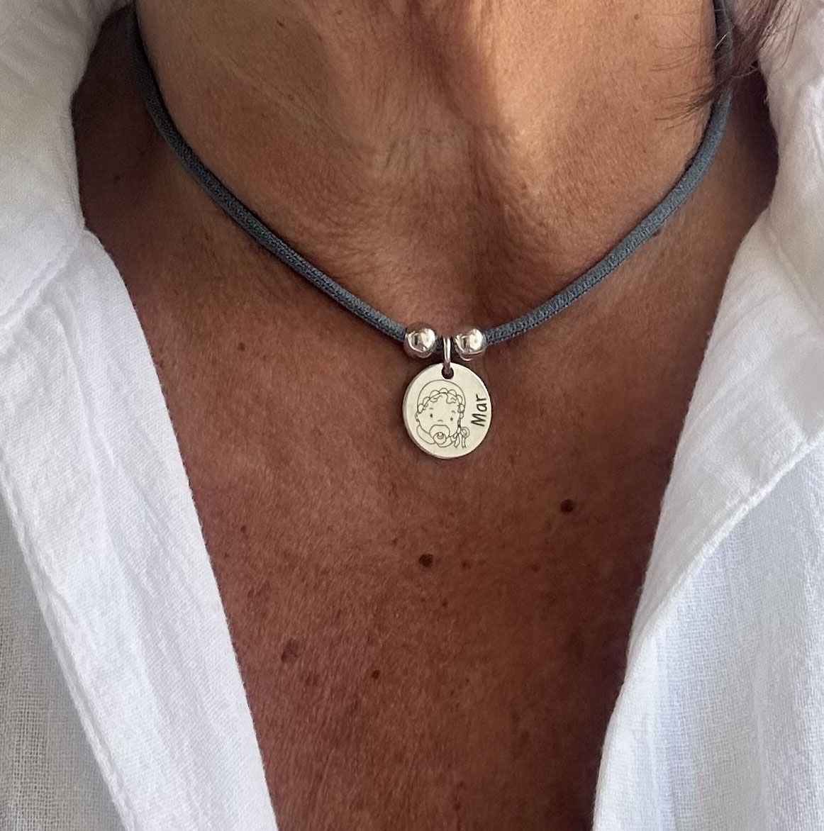 Collar bebé capota personalizado - Imagen 2