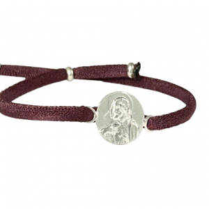 Pulsera escapulario de la Virgen del Carmen
