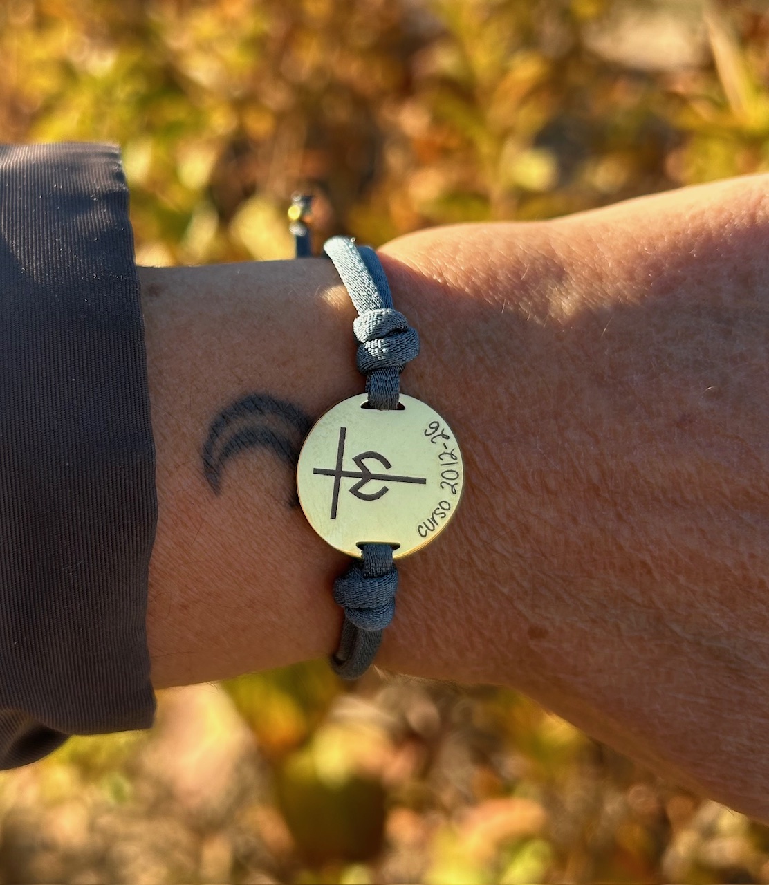 Pulsera marianista con fecha